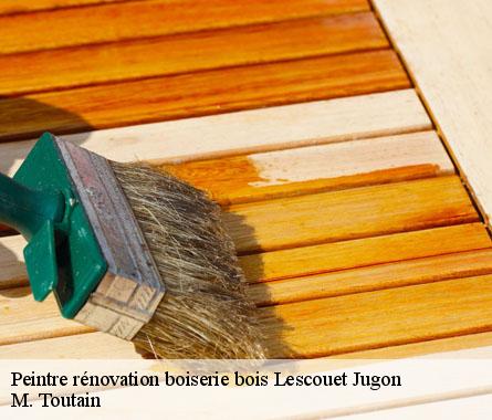 Peintre rénovation boiserie bois  lescouet-jugon-22270 M. Toutain